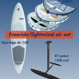 Freeride/lightwind air wingfoil set