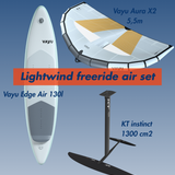 Freeride/lightwind air wingfoil set